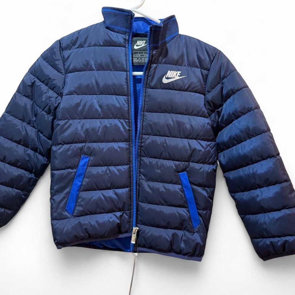 Nike Boys  Navy and Blue Jacket